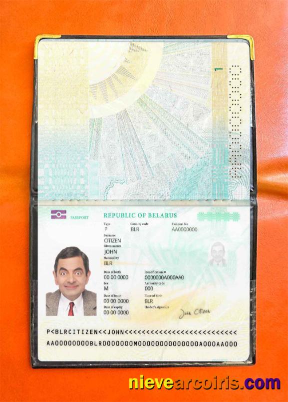 Belarus pass (2020-present) photolook